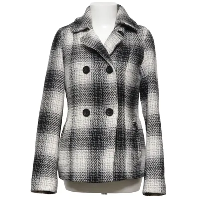 Cabanjacke (Schwarz, Weiß, Grau) von Yessica by C&A Acryl, Polyester