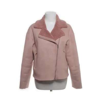 Biker jacket (Pink) from Zara Basic Acrylic, Polyester