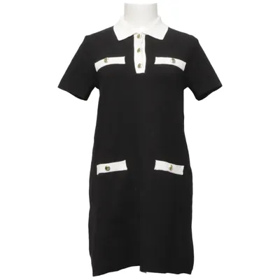 Robe (Noir, Blanc) de H&M Studio Polyamide, Polyester, Viscose
