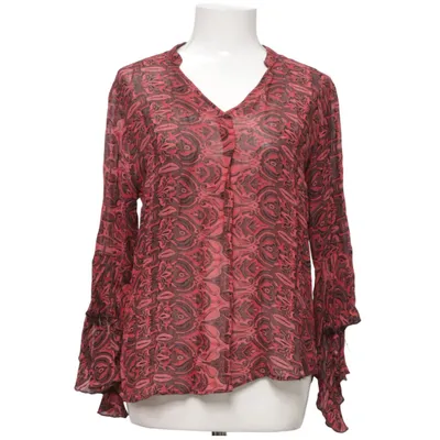 Blouse (Rouge, Noir) de Rose Bud Viscose