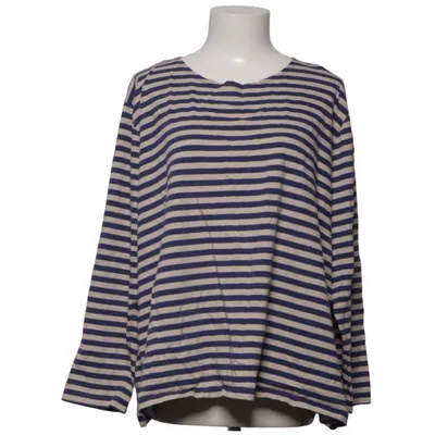 T-shirt à manches longues (Bleu, Beige) de Gudrun Sjödén Coton