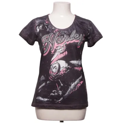 T-shirt (Zwart, Roze, Wit) van Harley Davidson