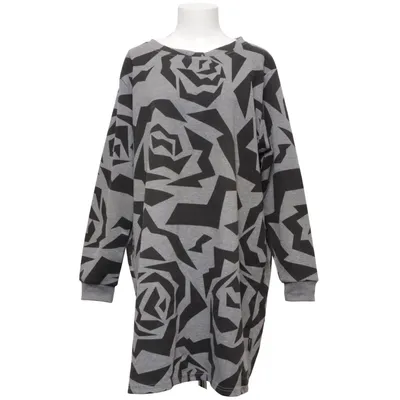 Robe (Gris, Noir) de David Coton, Polyester