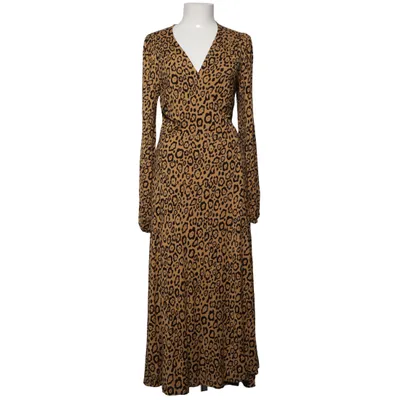 Wrap dress (Brown, Black) from Pure Female Elastane, Viscose