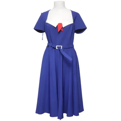 Kleid (Blau) von Glamour Bunny Baumwolle, Elasthan, Polyester