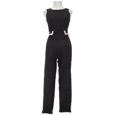Jumpsuit (Black, White) from Breakin' Loose Polyester, Viscose
