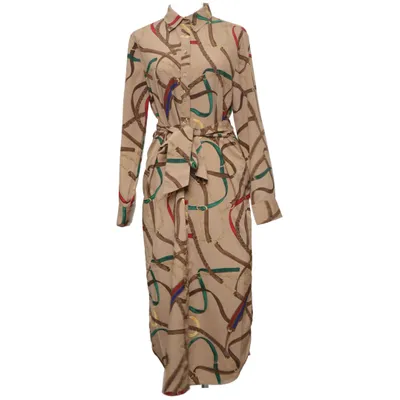 Shirt dress (Beige, Multicolored) from Lauren Ralph Lauren Polyester