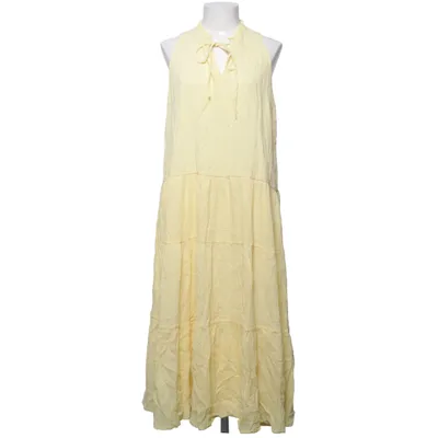 Maxikjole (Gul) fra YAS Viscose