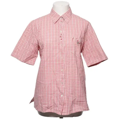 Chemise à manches courtes (Rouge, Blanc) de Petressa Coton