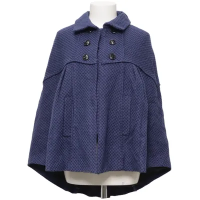 Cape (Blå) fra Margit Brandt Akryl, Polyester, Viscose, Uld
