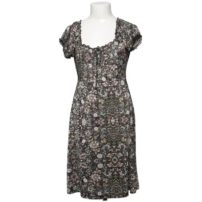 Klänning (Svart, Flerfärgad) från Happy Holly Elastan, Polyester