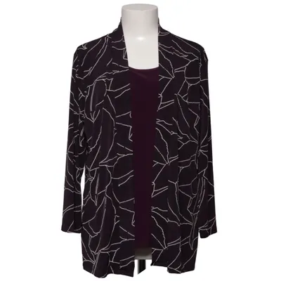Top (Purple, Black, White) from Bassini Elastane, Polyester