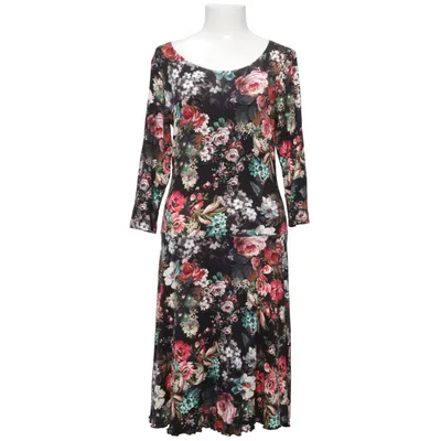 Dress (Black, Multicolored) from Eddie Elastane, Viscose