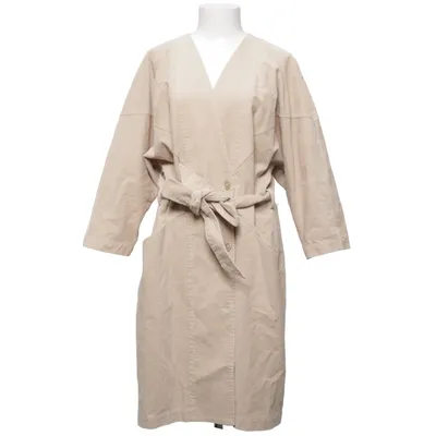 Frakke (Beige) fra Gomaye Bomuld, Elastan