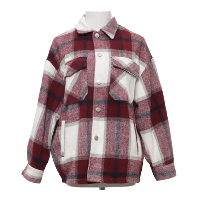 Overshirt (Red, White) from INDEFEIR Polyester