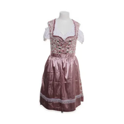 Dirndl (Wit, Meerkleurig) van Landhaus Polyester, Katoen