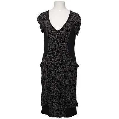 Jurk (Zwart, Wit) van Zitella Acetaat, Elastaan, Polyester