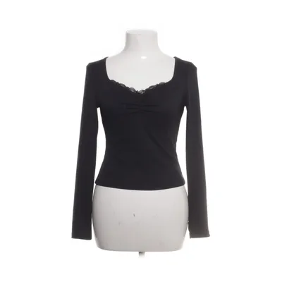 Top (Zwart) van Romwe Elastaan, Polyester