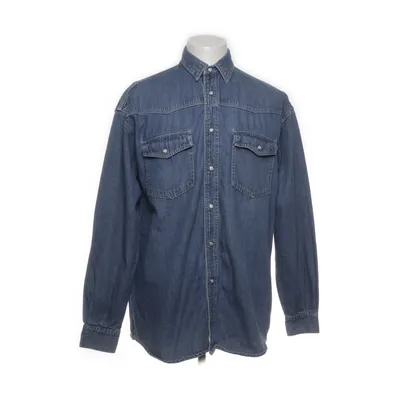 Jeansskjorta (Blå) från Plaza Bomull