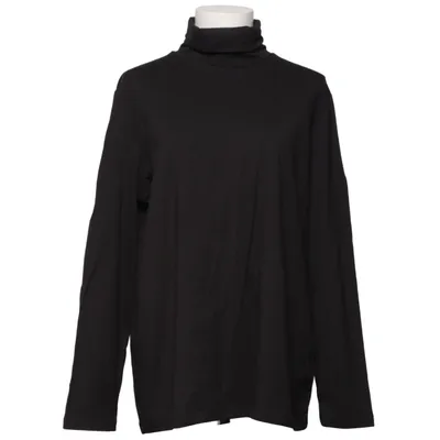 Rollkragenpullover (Schwarz) von ICA I Love Eco Elasthan, Bio-Baumwolle