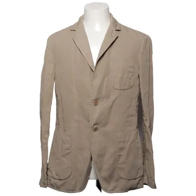 Blazer (Beige) de Alberto Aspesi Coton, Lin