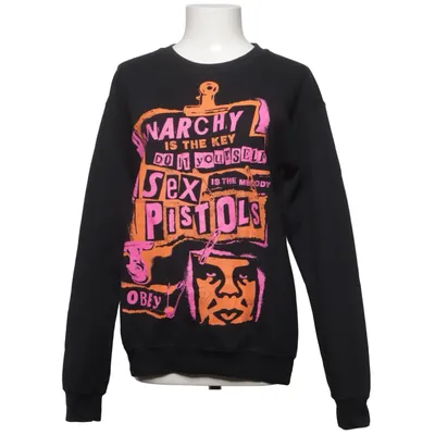 Collegetröja (Svart, Flerfärgad) från Obey Bomull, Polyester