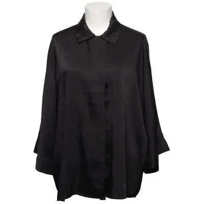 Short sleeve shirt (Black) from WERA Leather, Polyester