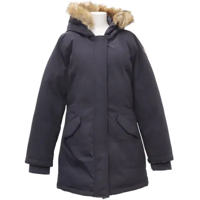 Parka (Black) from Stone Goose Polyester