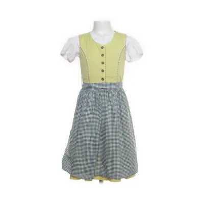 Dirndl (Yellow, Green, White) from La-v Cotton