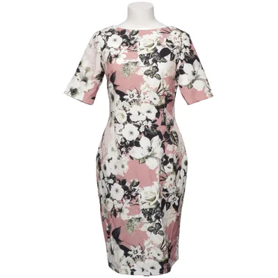 Jurk (Roze, Wit, Zwart) van Paper Dolls Elastaan, Polyester
