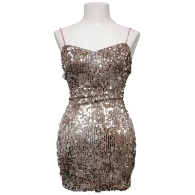 Cocktailjurk (Bruin) van Charlotte Russe Elastaan, Polyester