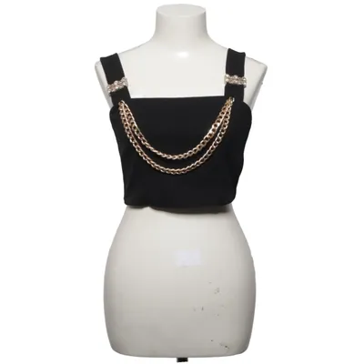 Crop Top (Schwarz) von River Island Elasthan, Polyester