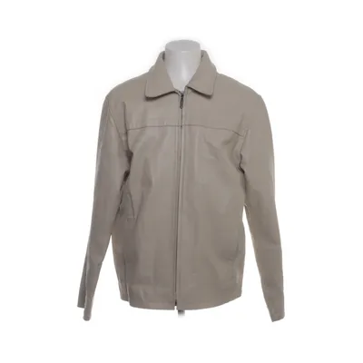 Läderjacka (Beige) från Saki