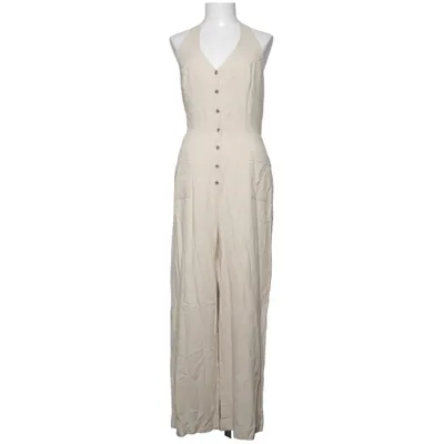Jumpsuit (Beige) from Lascana Linen, Viscose