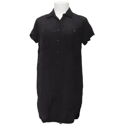 Shirt dress (Black) from Frk. Viscose