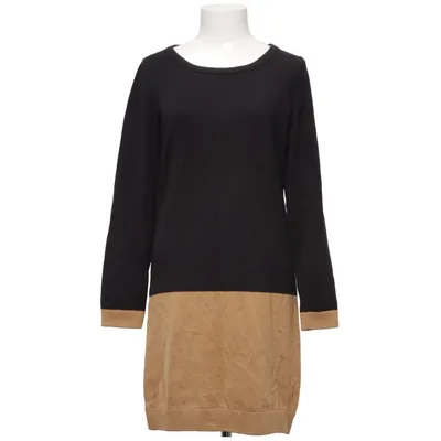 Dress (Black, Beige) from BZR by Bruuns Bazaar Wool