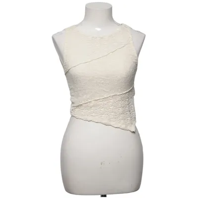Haltertop (Beige) van Bershka Elastaan, Polyester