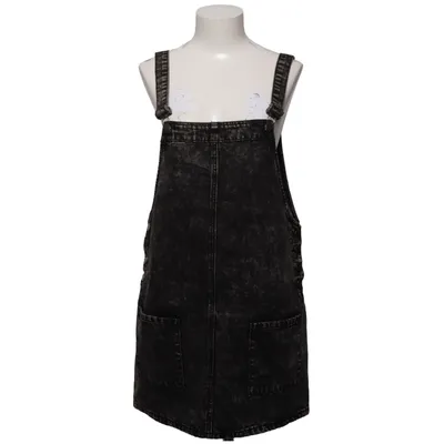 Dungaree dress (Gray, Black) from Forever 21