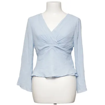Omlottblus (Blå) från Petite Sophisticate Polyester, Silke