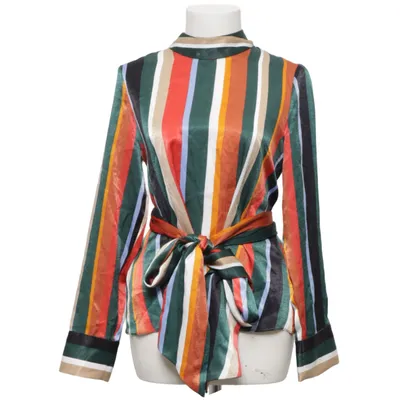 Wikkelblouse (Groen, Meerkleurig) van Zara Trafaluc Collection Polyester