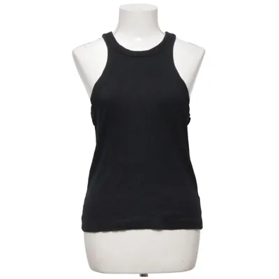 Tanktop (Zwart) van Gina Tricot Katoen, Elastaan