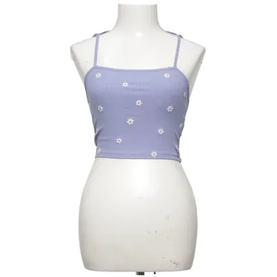 Crop top (Lilla) fra Pacific Republic Bomuld, Elastan