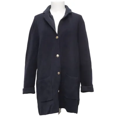 Cardigan (Bleu) de Hampton Republic Coton, Polyamide, Viscose