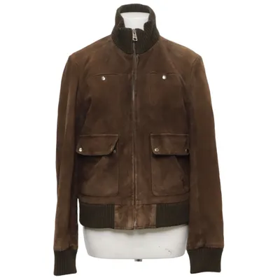 Bomber jacket (Brown) from Donaldson Leather, Viscose