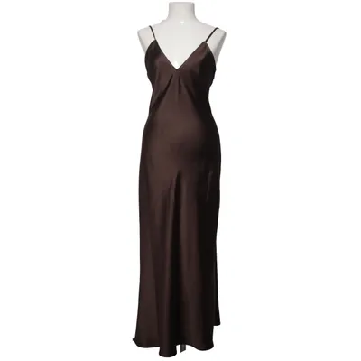 Långklänning (Brun) från Zara Polyester