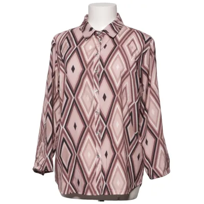 Bluse (Pink, Braun, Mehrfarbig) von Joanna Elasthan, Viskose