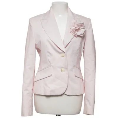 Blazer (Pink, Hvid) fra ESPRIT Collection Acetat, Bomuld, Elastan, Polyester, Viscose