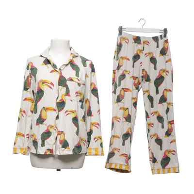 Pajamas (Beige, Multicolored) from Chelsea Peers Elastane, Organic cotton