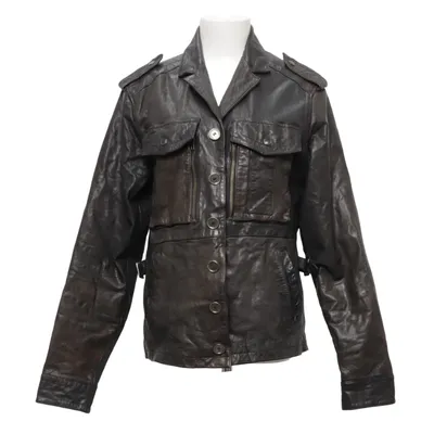 Läderjacka (Brun) från Cpt By Cockpit Usa Skinn