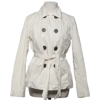 Trenchcoat (Vit) från Gap Bomull, Elastan, Polyester